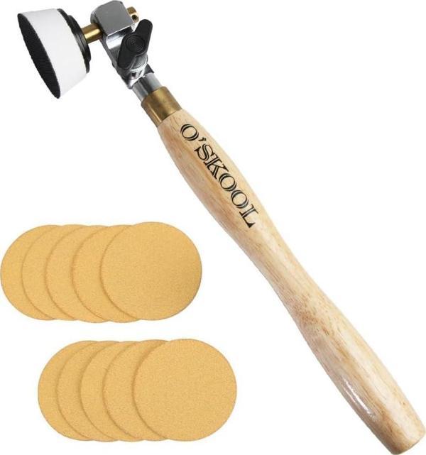 Torna Makineleri İçin Ahşap Zımpara Ünitesi Kase Zımpara Mil Başlık 50mm - Image 1