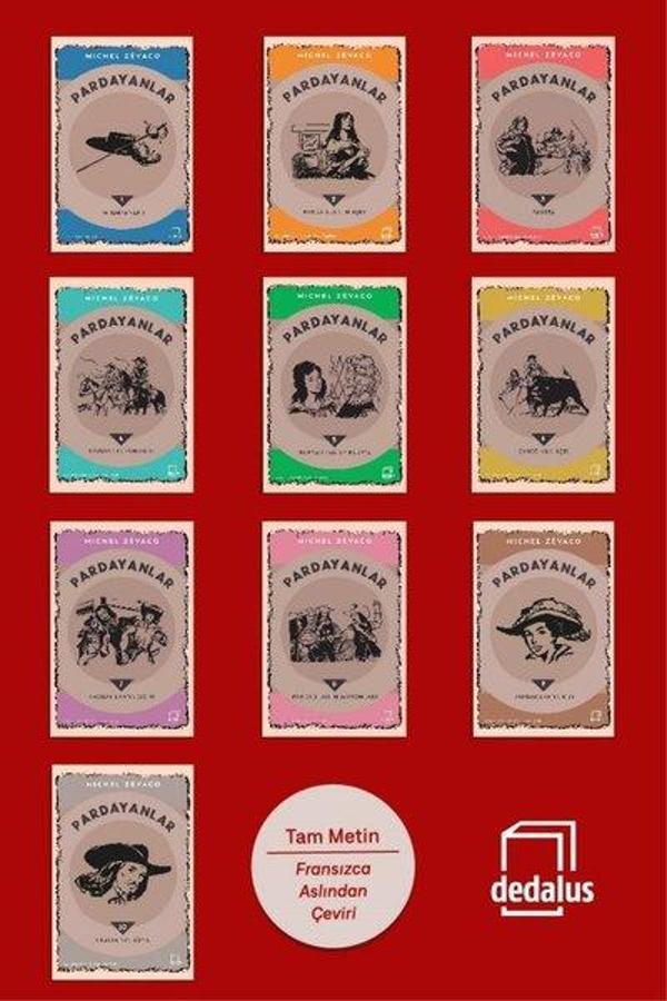 Pardayanlar Seti - 10 Kitap Takım - Dedalus - Image 1