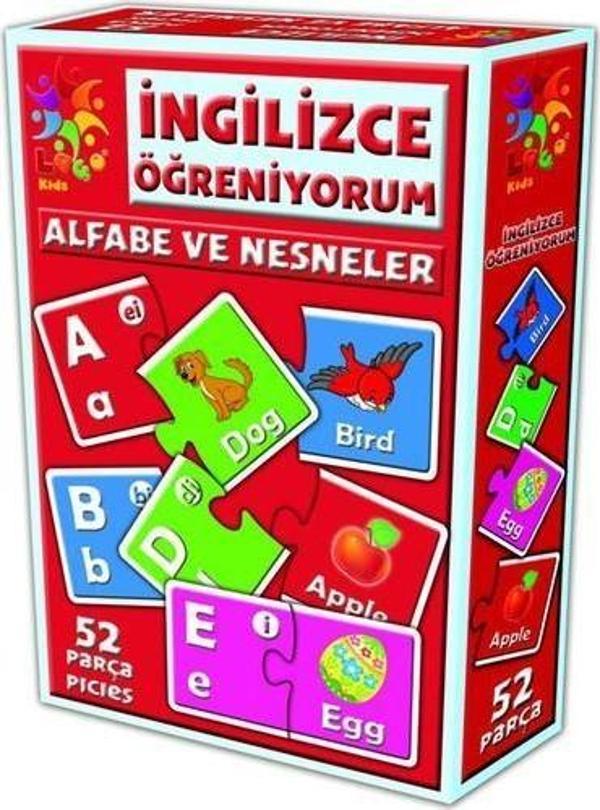 LCEGT001 İNGİLİZCE  ALFABE VE NESNELER - Image 1