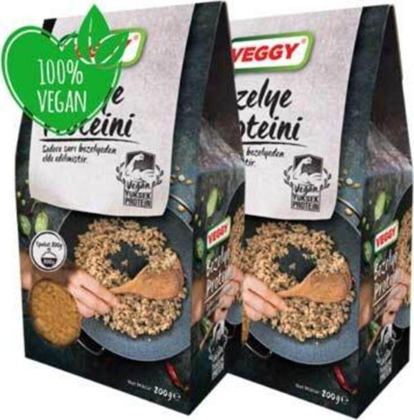 Veggy Bezelye Proteini Vegan 200 G X 3 - Image 1