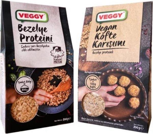 Veggy Bitkisel Et Paketi 5 (Vegan Köfte Karışımı, Bezelye Proteini) - Image 1