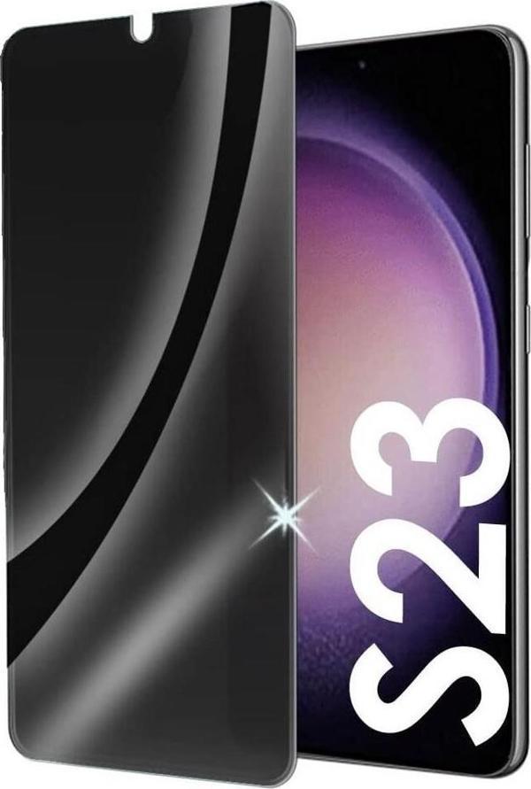 Samsung Galaxy S23 ile Uyumlu HAYALET(Privacy) Esnek 9H Nano Kırılmayan Ekran Koruyucu - Image 1