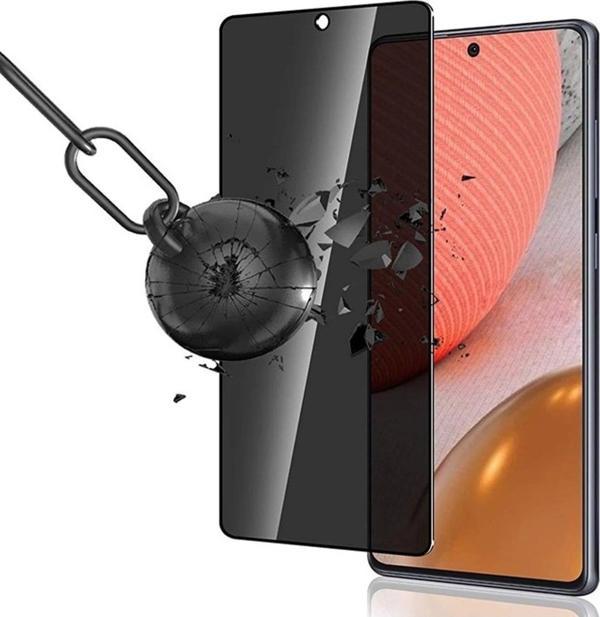 Tecno Camon 20 Pro ile Uyumlu HAYALET(Privacy) Esnek 9H Nano Kırılmayan Ekran Koruyucu - Image 1