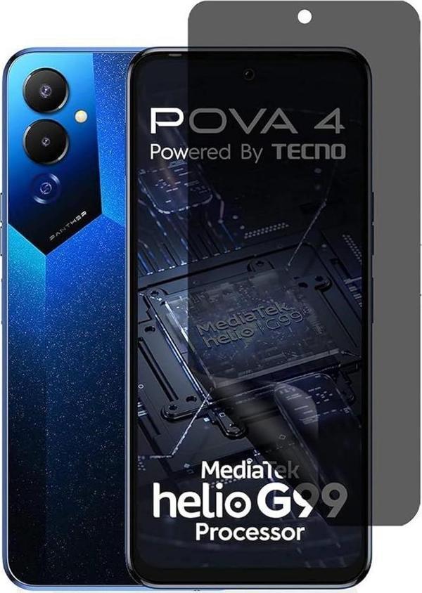 Tecno Pova 4 ile Uyumlu HAYALET Esnek Nano Kırılmayan Ekran Koruyucu - Image 1