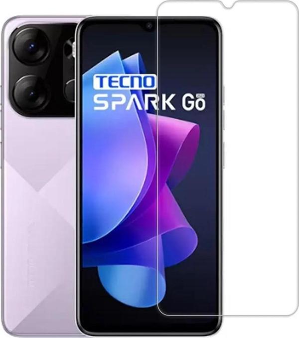 Tecno Spark Go 2023 ile Uyumlu Şeffaf Esnek Nano Cam Ekran Koruyucu - Image 1