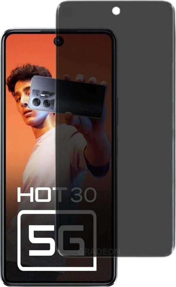 Infinix Hot 30 5G ile Uyumlu HAYALET Esnek Nano Kırılmayan Ekran Koruyucu - Image 1