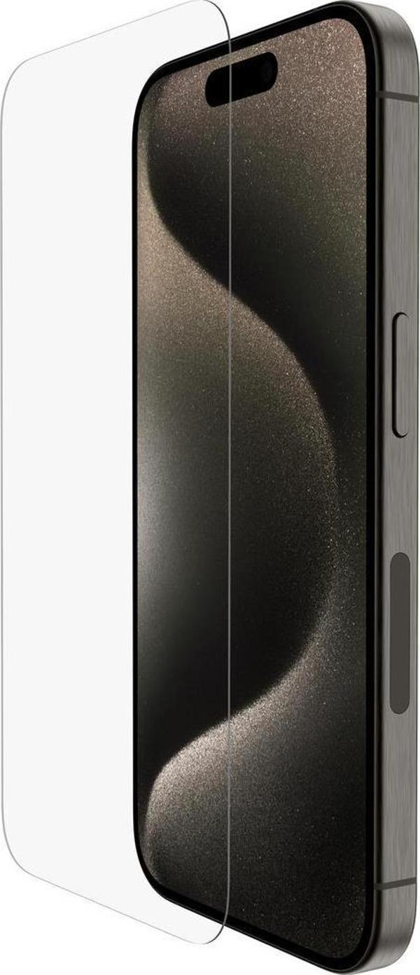 Iphone 15 ile Uyumlu Şeffaf Esnek Nano Cam Ekran Koruyucu(Çentiksiz Model) - Image 1