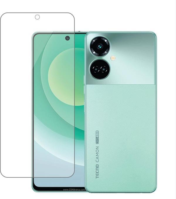 Camon 19 Pro ile Uyumlu MAT Esnek Nano Kırılmayan Ekran Koruyucu - Image 1
