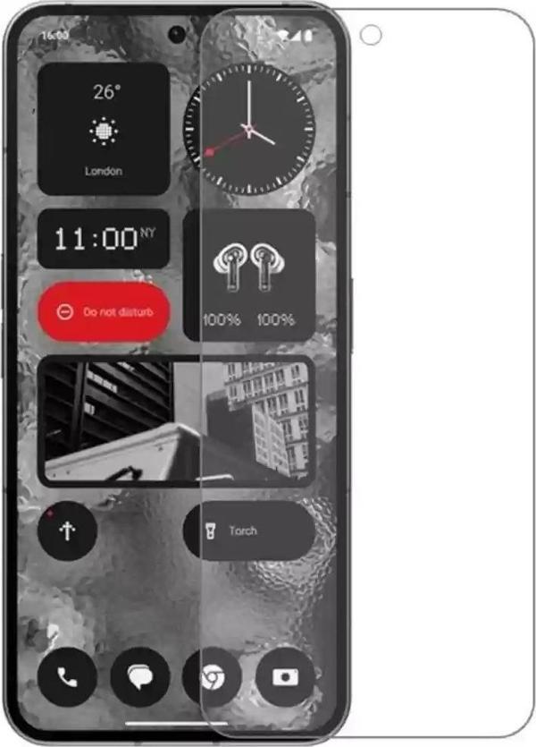 Nothing Phone 2 ile Uyumlu MAT Esnek Nano Kırılmayan Ekran Koruyucu - Image 1