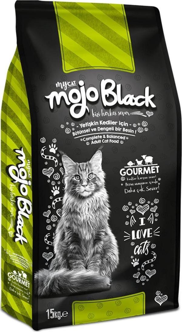 Mojo Black Gourme Kedi Maması 15Kg - Image 1