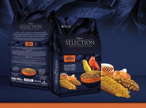 My Yem Selection Islak Ballı Mama Takviyeli Kanarya Yemi 1Kg (3 Adet) - Image 1