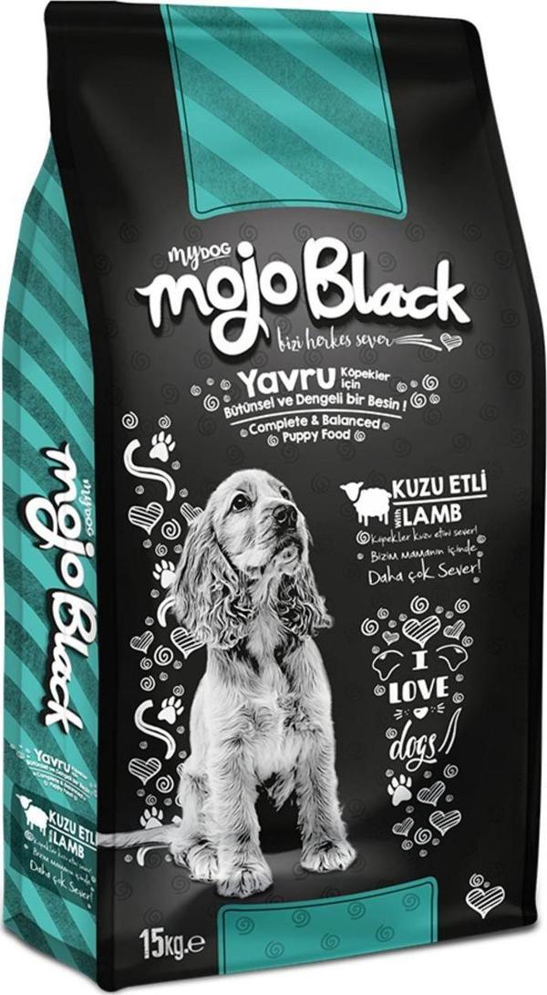 Mojo Black Mydog Kuzu Etli Yavru Köpek Maması 15Kg - Image 1