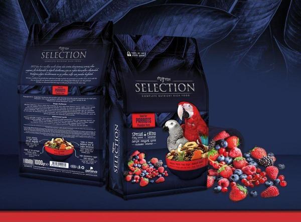 My Yem Selection Gerçek Meyve Parçalı Papağan Yemi 750Gr (3 Adet) - Image 1