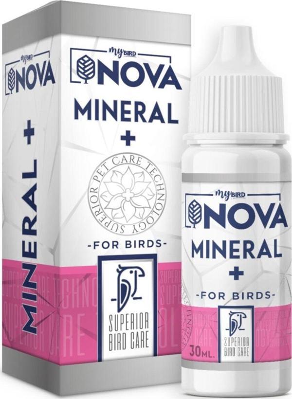 My Bird Nova Mineral Kafes Kuşları Için (1 Adet 30Ml) - 6'Li Paket 180 Ml - Image 1