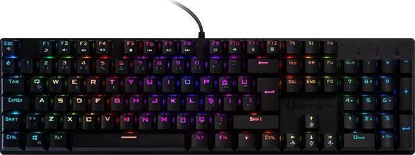 Bitfenix Erato BFK-ERO-RS-AKK-RP Red Switch Kablolu RGB Mekanik Oyuncu Klavyesi - Image 1