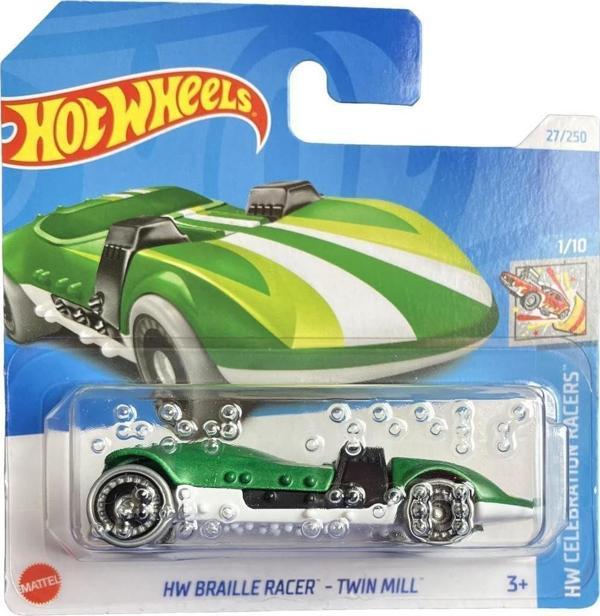 Hot Wheels Tekli Arabalar Hw Braille Racer-Twin Mill Htc99 - Image 1