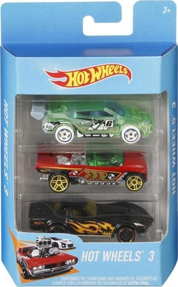 K5904 Hw 3Lü Araba Seti /Hotwheels - Image 1