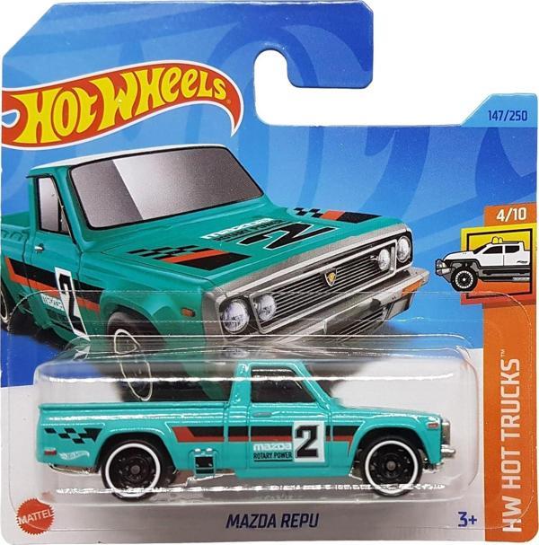 Hot Wheels - Mazda Repu - Hw Hot Trucks 4/10 - Hkh99 - Kısa Kart - Pikap Kamyonu - Mattel 2023 - Image 1