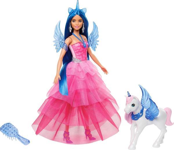 Barbie Mavi Saçlı Prenses Bebek, Oyuncak - Image 1