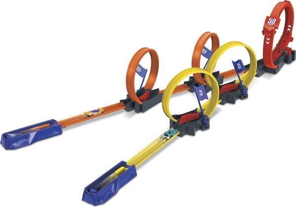 Hot Wheels Çok Çemberli Yarış Oyun Seti, 1 Araba Dahil, Tek Kişilik Veya Çok Oyunculu Rek - Image 1