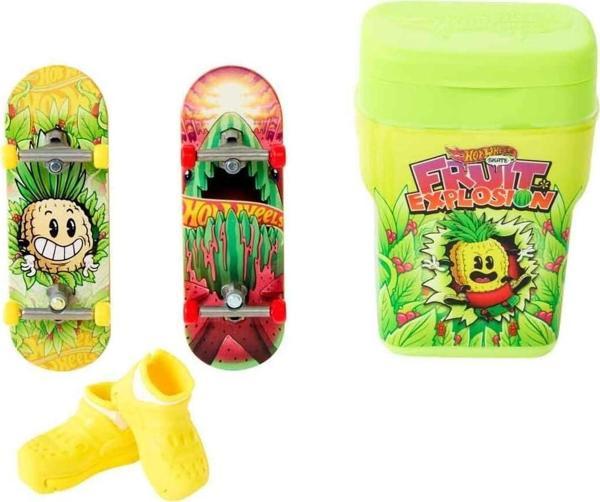 Hot Wheels Skate 2'Li Parmak Kaykay Ve Kutu Seti Htp10 - Fruit Explosion - Image 1