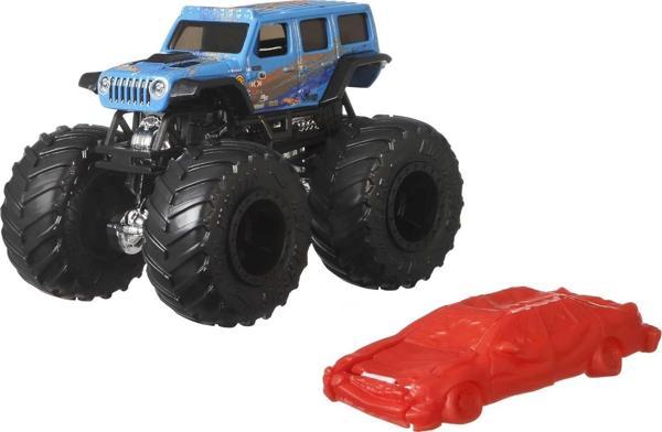 Hot Wheels Monster Trucks 1:64 Arabalar, Büyük Tekerlekli, Fyj44 - Image 1