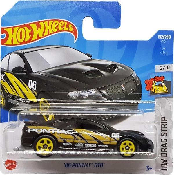 Hot Wheels - ´06 Pontiac Gto - Hw Drag Strip 2/10 - Hcx70 - Short Card - Gm - Sparco - Aem - Mattel  - Image 1