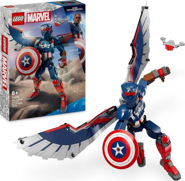 Lego Marvel Yeni Kaptan Amerika Yapım Figürü 76296 8 Yaş Ve Üzeri Süper Kahraman Seven Çocuklar Için - Image 1