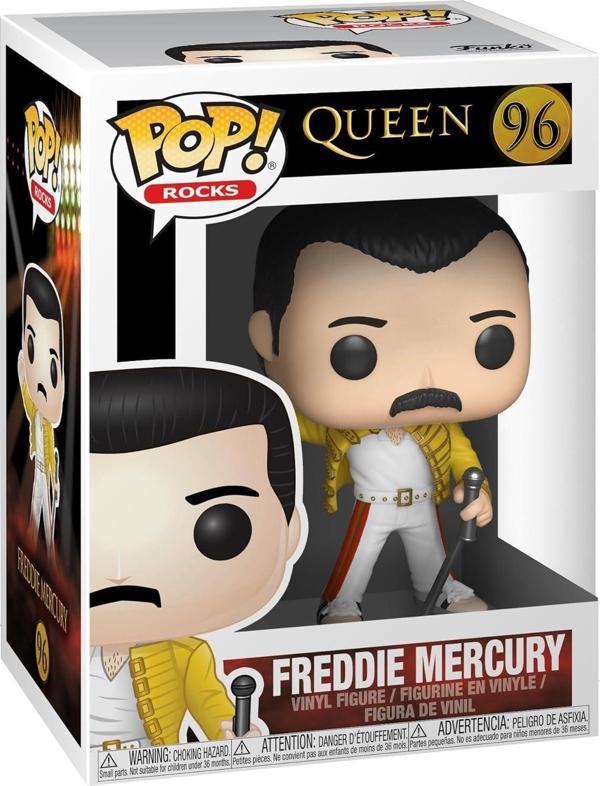 Funko Pop Figür - Rocks: Queen - Freddy Mercury At Wembley 1986 With Yellow Jacket - Image 1