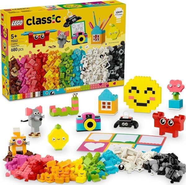 Lego Classic Yaratıcı Mutlu Kutu 11042-5 Yaş Ve Üzeri Çocuklar İçin Yaratıcı Ve Eğlenceli Oyuncak Ya - Image 1