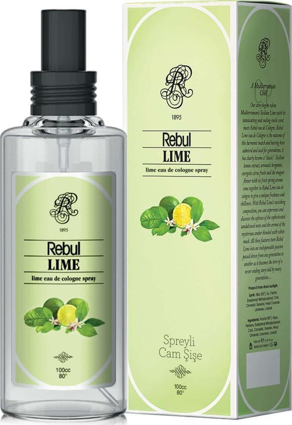 Rebul Lime 125 ml Spreyli Kolonya - Image 1