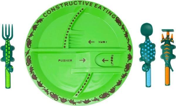 Constructive Eating Dino Gereçleri ve Tabak Seti - Image 1