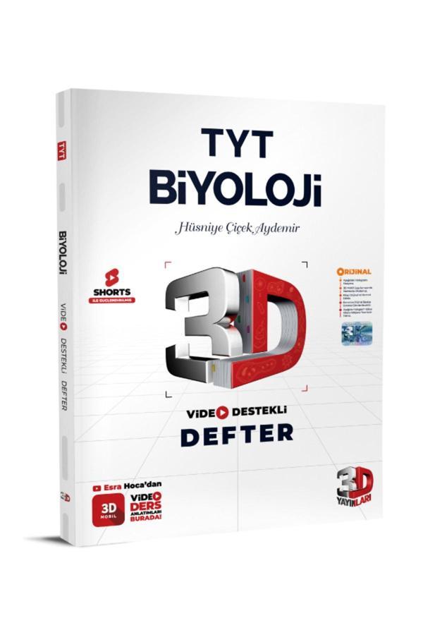 3D Tyt Biyoloji Defter Video Destekli - 3D Yayınları - Image 1