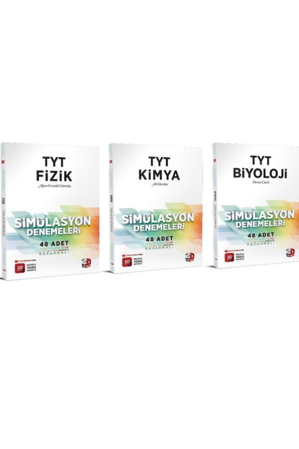 3d Tyt Fizik Kimya Biyoloji Simülasyon Deneme Seti 2022 - Image 1