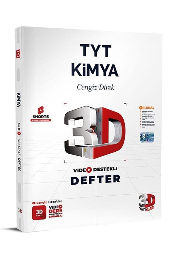 3D Tyt Kimya Defter Video Destekli - 3D Yayınları - Image 1