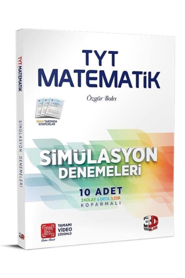 3D TYT MATEMATİK SİMÜLASYON DENEME - ÇÖZÜM YAYIN - 3D Yayınları - Image 1
