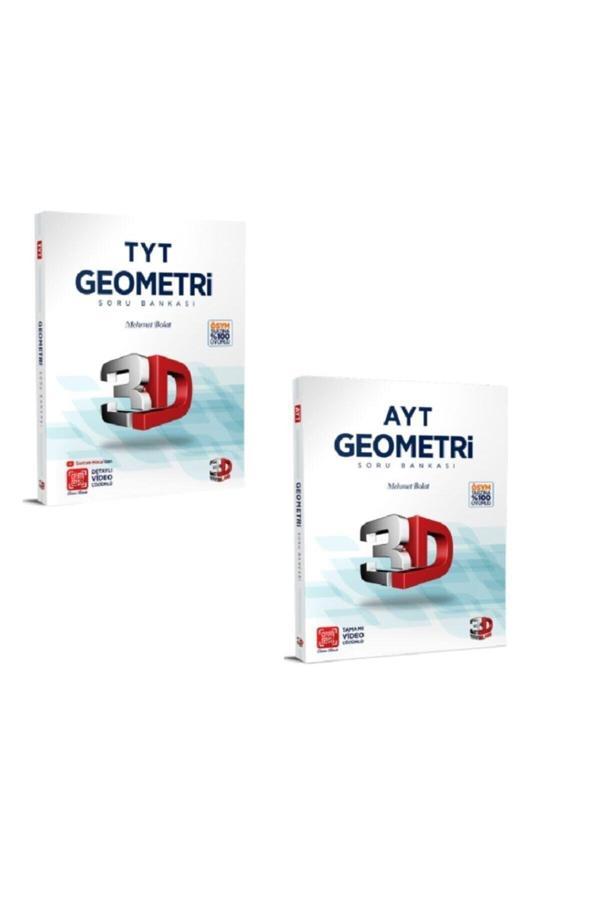 3d Tyt-ayt Geometri Soru Bankası Seti - Image 1