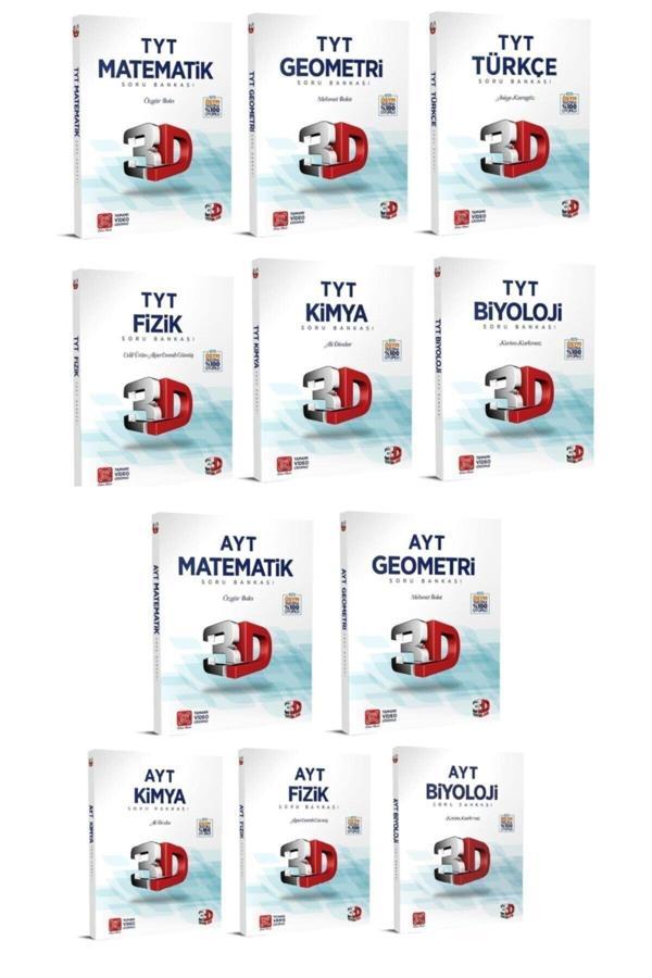 3D Tyt Ayt Sayısal Soru Bankası Seti 2023 - 3D Yayınları - Image 1