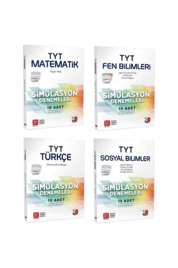 3D Tyt Branş Deneme Seti 4'lü Kitap - Image 1