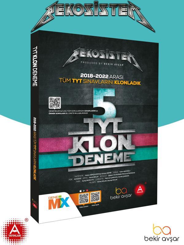 BekoSistem TYT 5li Klon Deneme Bekir Avşar - A Yayınları - Image 1
