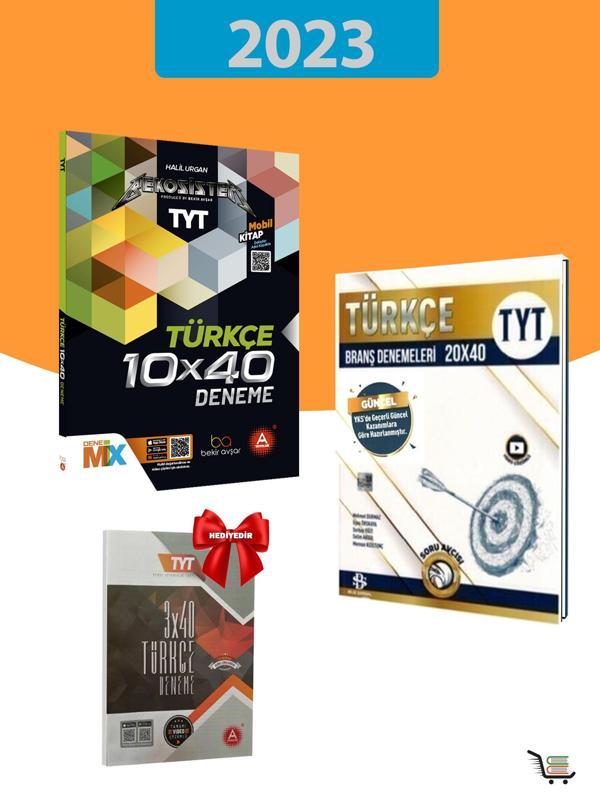 Bekosistem TYT Türkçe 10x40 Deneme + BilgiSarmal 20x40 Türkçe Deneme + Hediyeli  - A Yayınları - Image 1