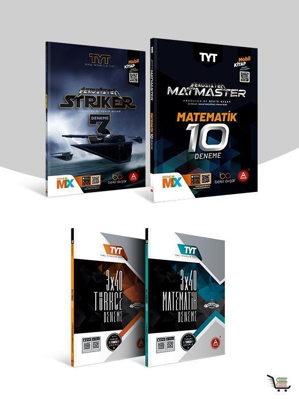 Matmaster&Striker&Çıkmış Türkçe Matematik Denemsi - A Yayınları - Image 1