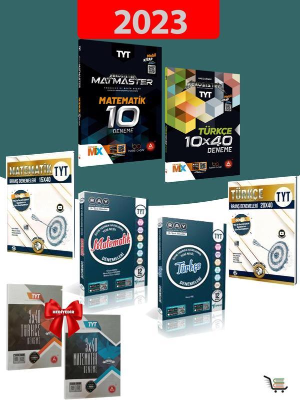 Türkçe&Matematik Full Deneme Seti + 2 Deneme Hediyeli - A Yayınları - Image 1