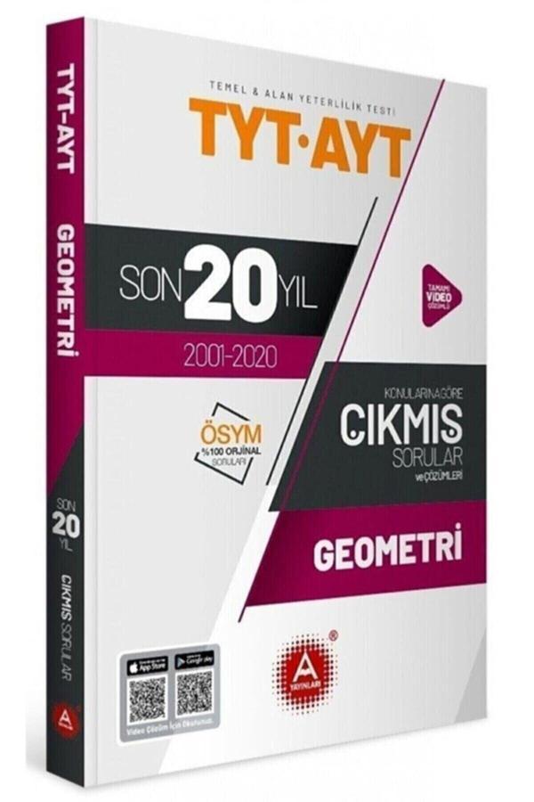 Tyt Ayt Geometri Son 20 Yıl Konularına Göre Tamamı Çözümlü Çıkmış Sorular - A Yayınları - Image 1