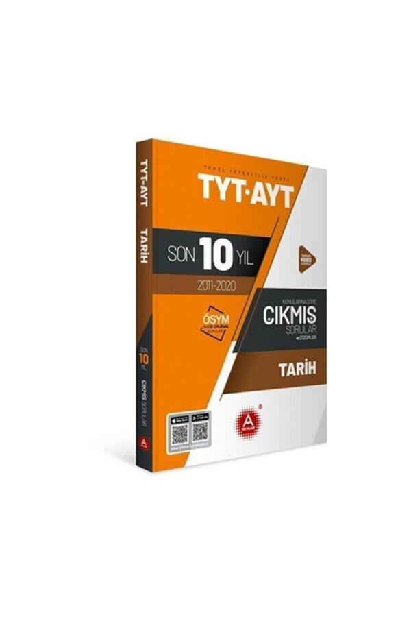 Tyt Ayt Tarih Son 10 Yıl Konularına Göre Tamamı Çözümlü Çıkmış Sorular 9786057582942 - A Yayınları - Image 1