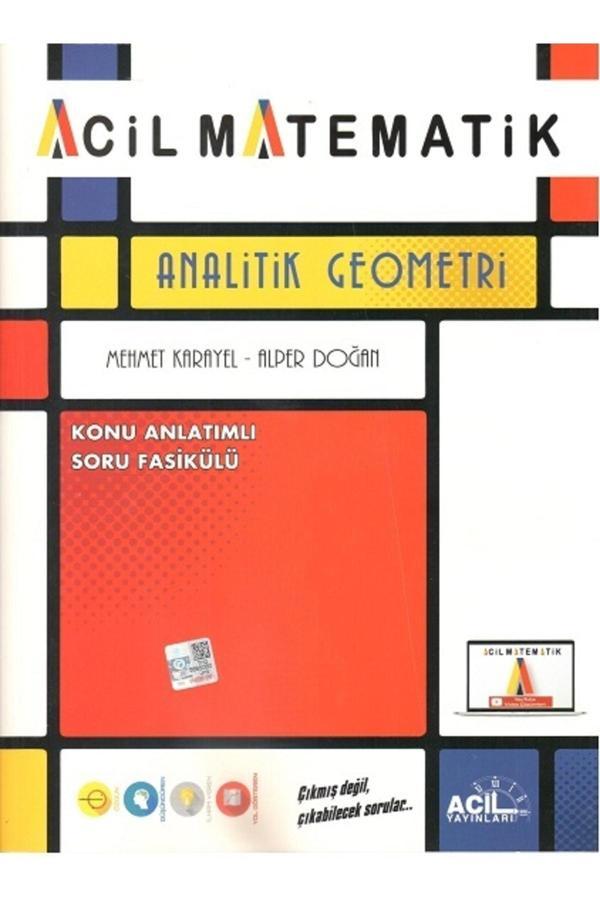Acil Yks Tyt Ayt Analitik Geometri 2023 Yeni - Acil Yayınları - Image 1