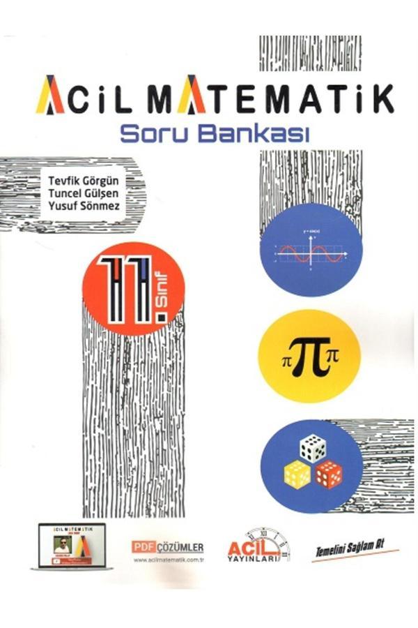 Acil 11. Sınıf Matematik Soru Bankası 2024 - Acil Yayınları - Image 1