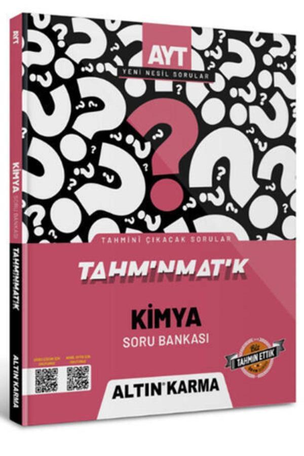 AltınKarma AYT Kimya Tahminmatik Soru Bankası - Altın Karma Yayınları - Image 1