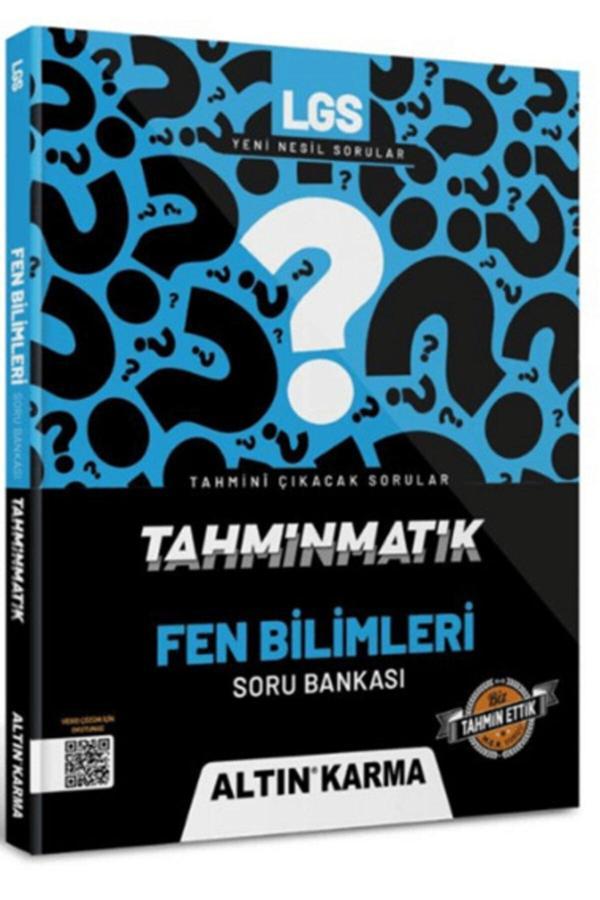 AltınKarma LGS FEN TAHMİNMATİK SORU - Altın Karma Yayınları - Image 1