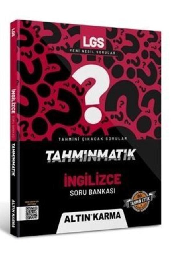 AltınKarma LGS İngilizce Tahminmatik Soru Bankası - Altın Karma Yayınları - Image 1